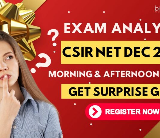 CSIR NET Exam Analysis