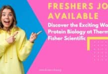 Freshers Jobs Thermo Fisher