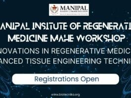 INNOVATIONS IN REGENERATIVE MEDICINE WORKSHOP