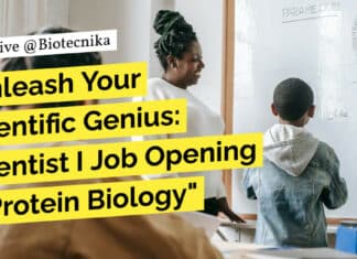 "Unleash Your Scientific Genius: Scientist I Job Opening in Protein Biology"