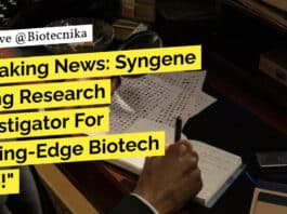 "Breaking News: Syngene Hiring Research Investigator For Cutting-Edge Biotech Role!"