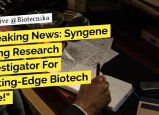 "Breaking News: Syngene Hiring Research Investigator For Cutting-Edge Biotech Role!"