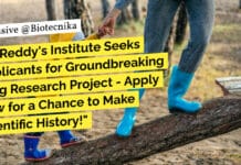 Dr Reddy’s Institute Seeks Applicants for Groundbreaking Drug Research Project – Apply Now for a Chance to Make Scientific History! "Dr Reddy's Institute Seeks Applicants for Groundbreaking Drug Research Project - Apply Now for a Chance to Make Scientific History!"