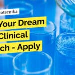 "Land Your Dream Job in Clinical Research - Apply Now!"