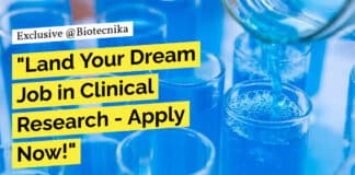 "Land Your Dream Job in Clinical Research - Apply Now!"