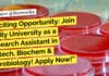 Exciting Opportunity: Join Amity University as a Research Assistant in Biotech, Biochem & Microbiology! Apply Now! "Exciting Opportunity: Join Amity University as a Research Assistant in Biotech, Biochem & Microbiology! Apply Now!"