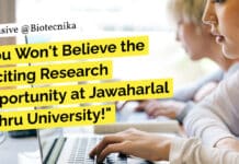 You Won’t Believe the Exciting Research Opportunity at Jawaharlal Nehru University! "You Won't Believe the Exciting Research Opportunity at Jawaharlal Nehru University!"
