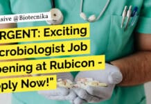 URGENT: Exciting Microbiologist Job Opening at Rubicon – Apply Now! "URGENT: Exciting Microbiologist Job Opening at Rubicon - Apply Now!"