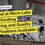 "Get Hired at Micro Labs Limited: Exciting Engineering and Quality Control Positions Available Now!"