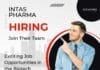 Virtual Walk In Drive at Intas Pharmaceuticals – Exciting Job Opportunities in the Biotech Industry! Opportunities with Intas Pharmaceuticals