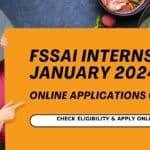FSSAI Internship January 2024