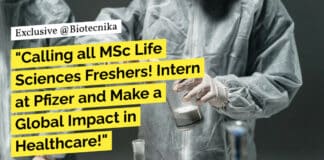 "Calling all MSc Life Sciences Freshers! Intern at Pfizer and Make a Global Impact in Healthcare!"