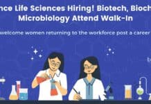 Reliance Life Sciences Hiring! Biotech, Biochem & Microbiology Attend Walk-In Reliance Life Sciences Hiring