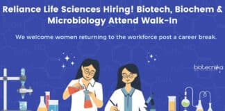 Reliance Life Sciences Hiring