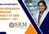 Exciting Opportunity: Junior Research Technician Vacancy at SRM University – AP! SRM University AP Junior