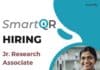 SmartQR Hiring Jr. Research Associate – Applications Invited SmartQR Hiring Jr. Research