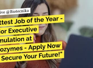 "Hottest Job of the Year - Junior Executive Formulation at Novozymes - Apply Now and Secure Your Future!"