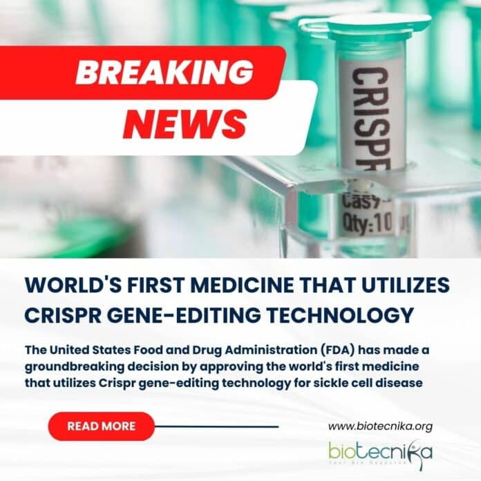 World's First CRISPR Drug
