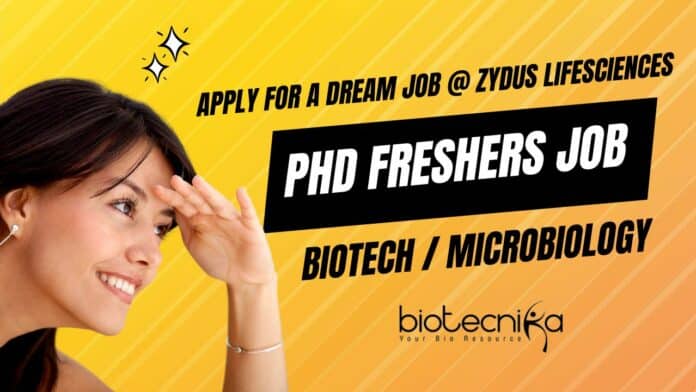 PhD Microbiology Biotech Freshers