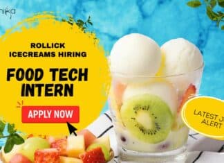 Food Tech Intern at Rollick