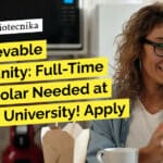 "Unbelievable Opportunity: Full-Time PhD Scholar Needed at Karunya University! Apply Now!"