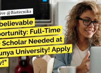 "Unbelievable Opportunity: Full-Time PhD Scholar Needed at Karunya University! Apply Now!"