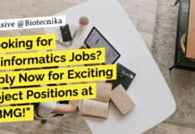 NIBMG Bioinformatics Jobs - Life Sciences Apply For Project Posts