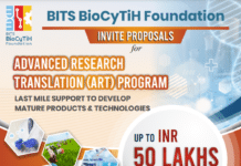 BITS BioCyTiH Foundation Call For Proposals: Advanced Research Translation (ART) Program