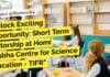Official Notification For Short Term Visitorship at Homi Bhabha Centre for Science Education – TIFR "Unlock Exciting Opportunity: Short Term Visitorship at Homi Bhabha Centre for Science Education - TIFR"