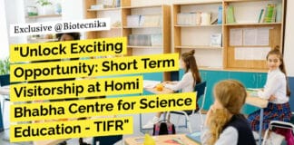 "Unlock Exciting Opportunity: Short Term Visitorship at Homi Bhabha Centre for Science Education - TIFR"