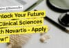 "Unlock Your Future in Clinical Sciences with Novartis - Apply Now!"