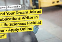 Land Your Dream Job as a Publications Writer in the Life Sciences Field at Pfizer – Apply Online Now! "Land Your Dream Job as a Publications Writer in the Life Sciences Field at Pfizer - Apply Online Now!"