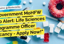 Government MoHFW Job Alert: Life Sciences Programme Officer Vacancy – Apply Now! "Government MoHFW Job Alert: Life Sciences Programme Officer Vacancy - Apply Now!"