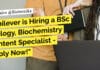 Unilever is Hiring a BSc Biology, Biochemistry Content Specialist – Apply Now! "Unilever is Hiring a BSc Biology, Biochemistry Content Specialist - Apply Now!"
