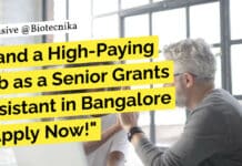 Land a High-Paying Job as a Senior Grants Assistant in Bangalore at SJRI – Life Sciences Apply Now! SJRI MSc Life Sciences Grants Assistant Recruitment, Apply Online