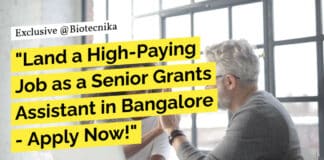 SJRI MSc Life Sciences Grants Assistant Recruitment, Apply Online