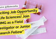 "Exciting Job Opportunity in Life Sciences! Join NIBMG as a Field Investigator or Junior Research Fellow"