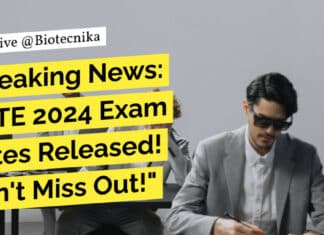 "Breaking News: GATE 2024 Exam Dates Released! Don't Miss Out!"