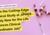 JIPMER Life Sciences MSc Clinical Coordinator Job - Apply Now!