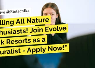 "Calling All Nature Enthusiasts! Join Evolve Back Resorts as a Naturalist - Apply Now!"