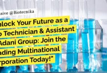 BSc Biology Lab Tech & Assistant at Adani Group: Salary of Rs. 42,000 to 52,000 pm Pay "Unlock Your Future as a Lab Technician & Assistant at Adani Group: Join the Leading Multinational Corporation Today!"
