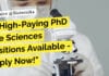 9 High-Paying PhD Life Sciences Positions Available at IBSD With Rs. 56,000 to 78,000 pm Pay – Apply Now! "9 High-Paying PhD Life Sciences Positions Available - Apply Now!"