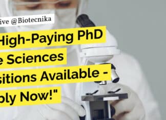"9 High-Paying PhD Life Sciences Positions Available - Apply Now!"