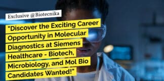 "Discover the Exciting Career Opportunity in Molecular Diagnostics at Siemens Healthcare - Biotech, Microbiology, and Mol Bio Candidates Wanted!"