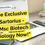 Exclusive Job at Sartorius – Hiring Msc Biotech / Microbiology – Apply Now! "Get the Exclusive Job at Sartorius - Hiring Msc Biotech Microbiology Now!"