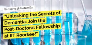 IIT Roorkee PhD Life Sciences Job - Applications Invited