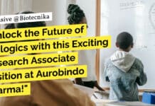 "Unlock the Future of Biologics with this Exciting Research Associate Position at Aurobindo Pharma!"