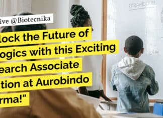 "Unlock the Future of Biologics with this Exciting Research Associate Position at Aurobindo Pharma!"