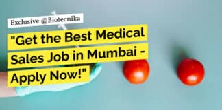 "Get the Best Medical Sales Job in Mumbai - Apply Now!"