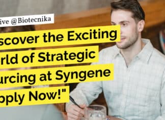 BSc Microbiology Jobs Syngene - BSc Biochem Apply For Executive Post